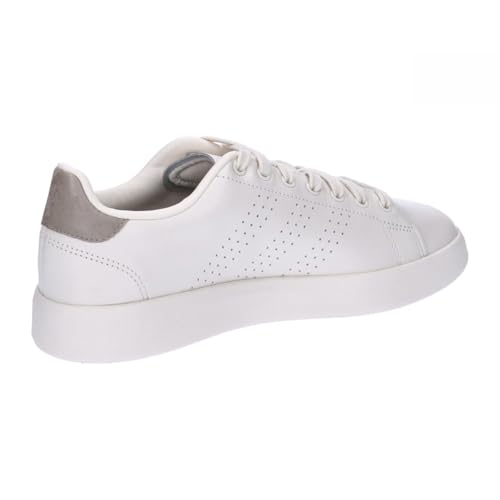 adidas Damen Advantage Premium Leather Shoes, chalk white/chalk white/champagne met, 43 1/3 EU – Ansicht 7