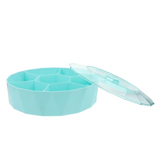 SHINEOFI Plato de Frutas con Caja de Dulces Bandeja para Servir Bocadillos Caja de Almacenamiento para Frutas y Alimentos Contenedor de Secas para Uso Cocina