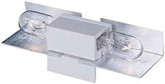 Generation Lighting Lx Wedge Base Lampholders Traditional Under Cabinet Fixture White 9428-15, For Under-Cabinet Lights for Kitchen, Closet Lights, Stair, Mood Lighting, and Ambient Lighting