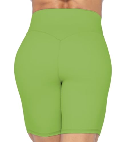 Image of Sunzel No Front Seam High Waist Biker Shorts for Women, Squat Proof Yoga Workout Gym Bike Shorts | 3, 5 Or 8-Inch Inseam, High Waisted, Tummy Control, No Front Seam, Buttery Soft, Compression Fit, Squat Proof