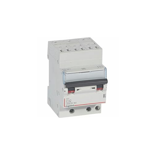 Disjoncteur triphasé 32A Legrand 406904 courbe C automatique et vis triphasé