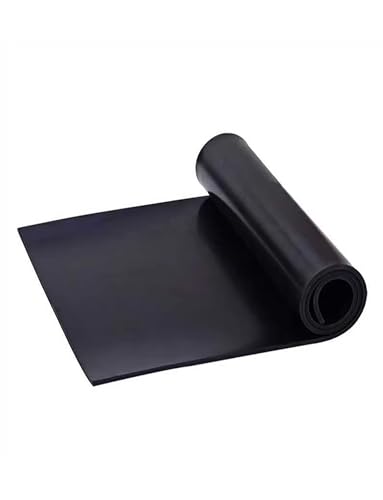 Tapis de sol isolant électrique noir en caoutchouc découpable de 40x40 cm