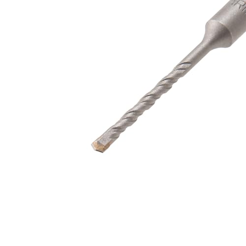 Image of TAPARIA 4 mm Flat Tip SDS Plus Hammer Drill Bit for Concrete Drilling (HDF 4110, 4x50x110 mm, Pack of 2)-Spiral Flute Type-Home, DIY, Professional Brick, Wall, Masonary-Drilling