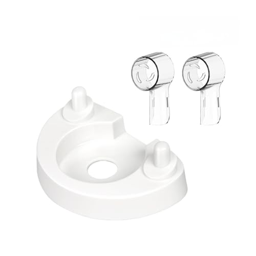 Electric Toothbrush Stand, Compatible for Oral B IO Toothbrush Storage Rack Brush Head Holder Charging Dock Rack(White)