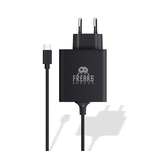 Chargeur Nintendo Switch 2 30W adaptateur secteur Freaks and Geeks cable