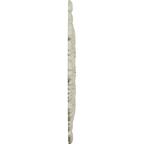 Image of Ekena Millwork CM31DUCYF - 31 inchOD x 1 1 /2 inchP Durham Ceiling Medallion (Fits Canopies up to 4 1 /4 inch) - Ceiling Medallion, Clear Yellow