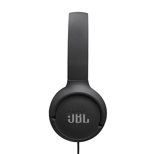 Image of JBL Tune 520C - USB-C Wired on-Ear Headphones with Hi-Res Audio Support, JBL Pure Bass Sound, Comfort fit, USB-C connectivity, 3-Button Remote with Microphone and EQ presets Control (Black)