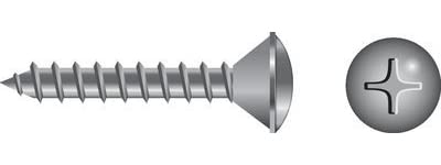 Tornillos autorroscantes acero inoxidable ø0.75 pulg x0.75 pulg 100 pzas