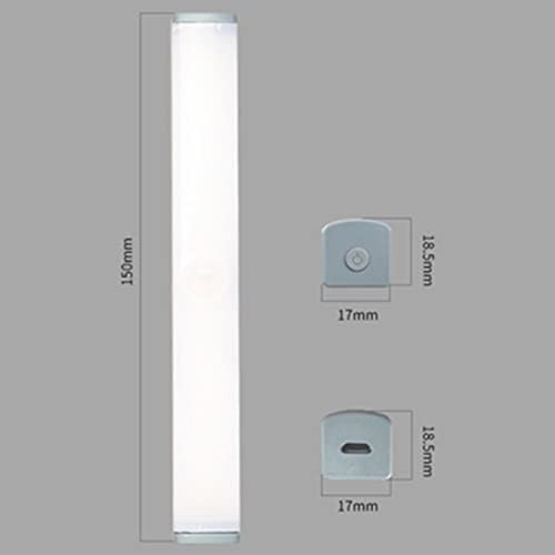 camouflage net Motion Sensor Light USB Rechargeable Cupboard Night Light Under Cabinet Lighting with Removable Magnetic Strip Stick-on Wardrobe, Closet, Kitchen, Stairs, Garages, Car etc(15cm)