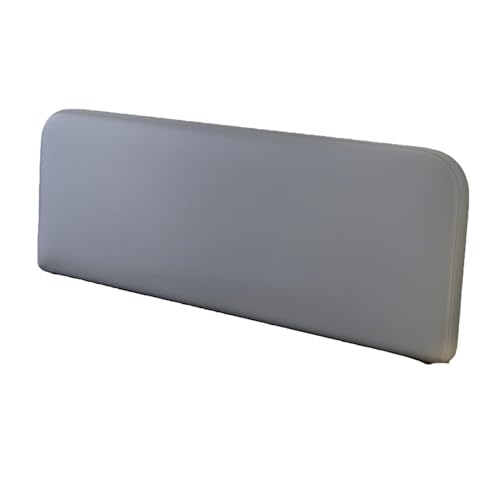 Tapicerowana poduszka na zagłówek w rozmiarze queen size, duży podparcie oparcia, do czytania i relaksu, w łóżku, miękka, wygodna poduszka (brązowa, 200 x 60 x 6 cm)