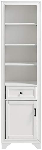 Crosley Furniture Tara Bathroom Linen Cabinet, Vintage White #TOP1