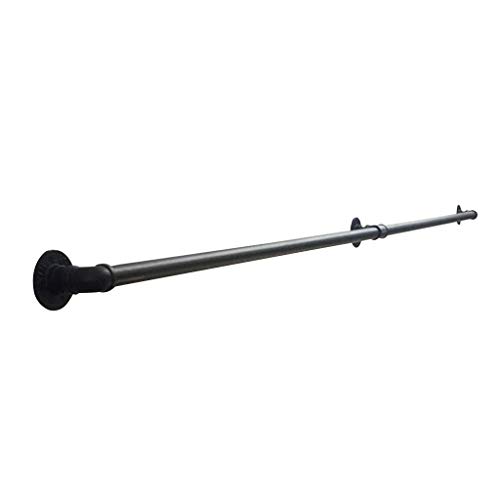 Garde-corps en fer pour escalier avec fixation murale robuste - 2