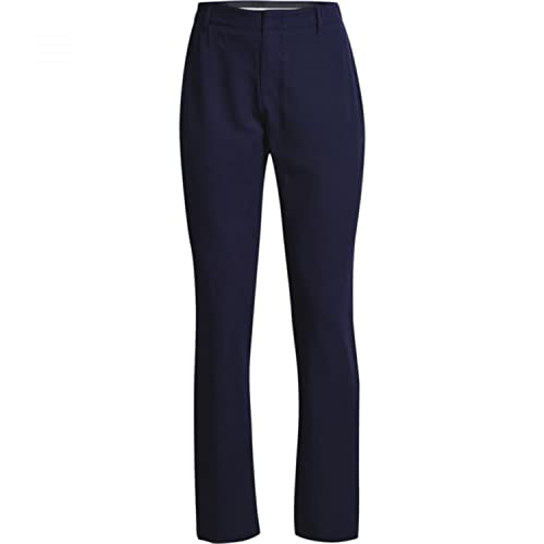 Under Armour Women's Links Pants , Midnight Navy (410)/Metallic Silver , 14 #TOP8