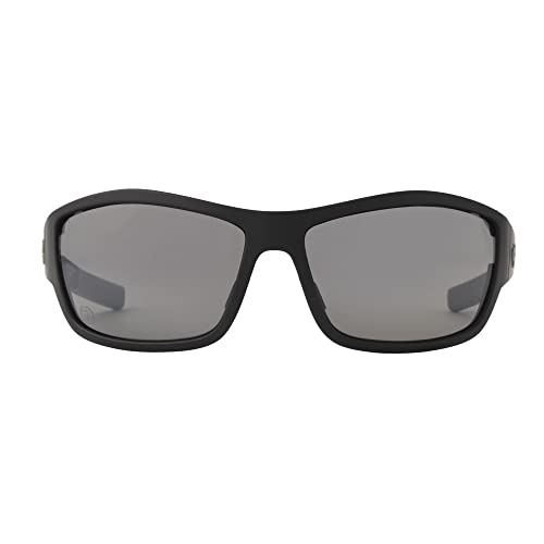 Ryders Bowery Antifog Sunglasses Wrap, Black, 64Mm #TOP2
