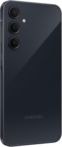 Image of Samsung Galaxy A35 5G, T-Mobile /Unlocked, AMOLED Display, Advanced Triple Camera System, Expandable Storage, Rugged Design, US Version, 2024, 128GB, Awesome Navy