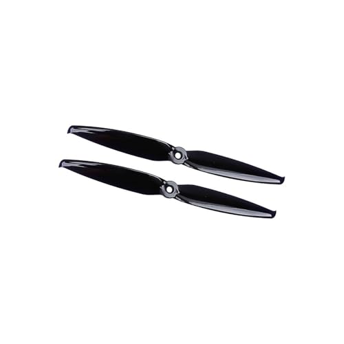 Hélice FPV 7042 à 2 pales noires pour drone de course multirotor LR6 de 7 pouces
