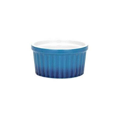 Pie Dish Deep Dish Pie Pan Ceramic Apple Pie Dish MDZF SWEETHOME Gradients Ceramic Cake Mould Baking Tray Set Pudding Mould Kitchen Oven Round Bakeware Pan With Lid Soup Bow (3.5inch blue)