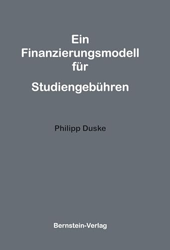 Ein Finanzierungsmodell für Studiengebühren