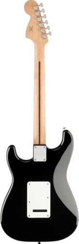 Image of Fender Affinity Series Stratocaster Mustang Micro Pack, Laurel Fingerboard, Black, Gig Bag, HD9, US, CA, EU, AU, JP