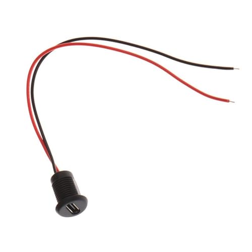 divuukyi USB C Tipo C Presa Femmina Con Pannello di Blocco Disegni 2Pin Tipo C Connettore Femmina Per Uso Esterno E Industriale