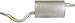 Walker 54251 Quiet-FlowSS Muffler Assembly