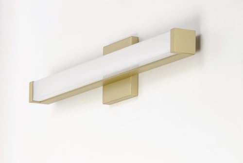 Image of Maxim Lighting Spec Bath Vanity Light | Bronze Aluminum Finish | Contemporary Indoor Light Fixture | Ideal for Bathrooms & Powder Rooms | Dimmable | Home Decor Light Fixture | 52000BZ
