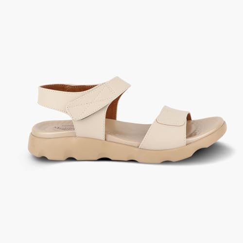 Image of Medifeet Women's Orthopedic Soft Sandals, Black, Comfort Walking Footwear with Adjustable Straps