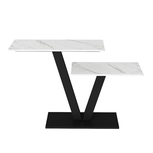 Mesa de sofá de diseño moderno para organizar y decorar el salón