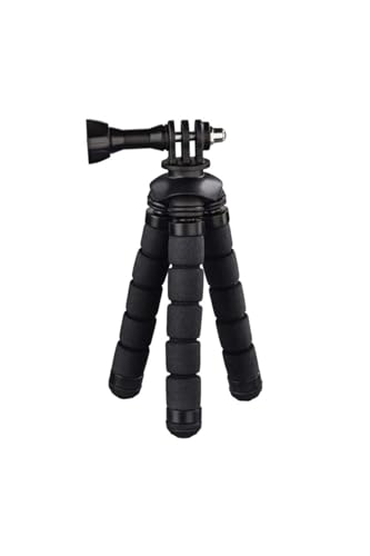 Hama Mini-Stativ f&uuml;r Smartphones und GoPro, 5,5 bis 7,8 cm, 00178366, Schwarz