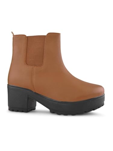 Image of XE Looks 100% Vegan Leather Attractive & Stylish Boots for Women