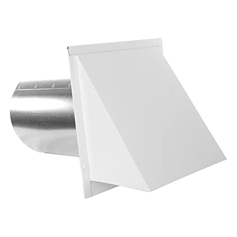 FAMCO Galvanized Steel Hooded Wall Vent with Screen, Used for Air Intake, Air Supply or Exhaust Applications Cover