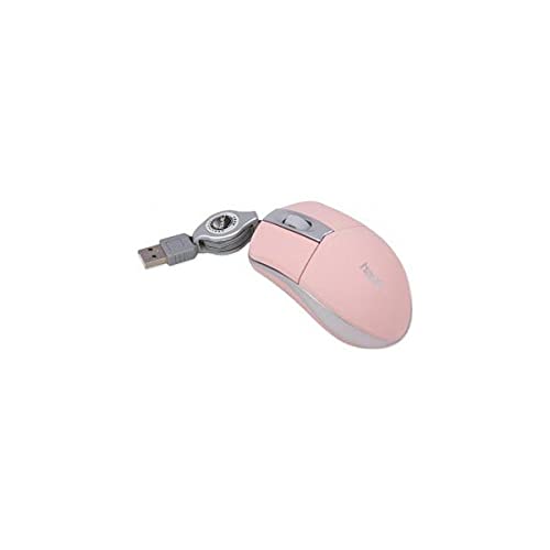 havit Raton HV-M219 Rosa USB con Cable retraíble