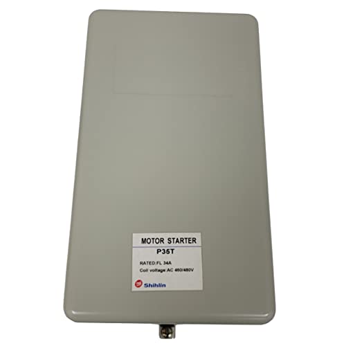 Motor de arranque magnético para control de motor eléctrico compresor de aire 20HP 38 AMP 3 fases 460VAC con relé de sobrecarga ajustable miniatura 1
