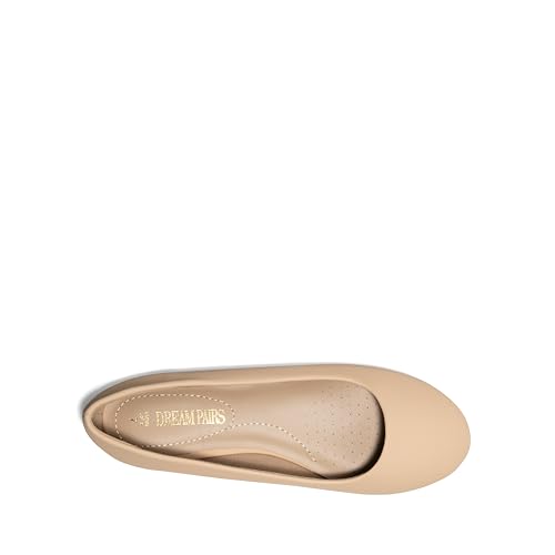 Image of DREAM PAIRS Women's Sole-Simple Ballerina Walking Flats Shoes
