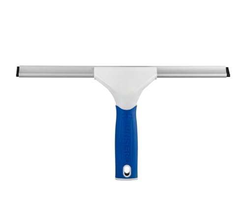 Unger 12” Glass & Surface Squeegee – Multipurpose Rubber Blade Squeegee for Shower Glass, Window...