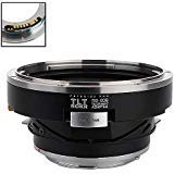 Fotodiox Pro TLT ROKR Tilt/Shift Lens Mount Adapter Compatible with Bronica SQ Lenses on Canon EOS EF and EF-S Cameras - with Gen10 Focus Confirmation Chip, Black