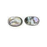 2pc Angel Aura Rainbow Quartz Medium Rare Tumbled & Polished Natural Healing Crystal Gemstone Specimens from Brazil