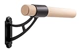 VITA Barre Wall-Mounted Single Ballet Barre, Archos, 5 Ft Bar, Wood | Fixed Height, Made in USA, Home, Studio or Gym Exercise Equipment for Kids & Adults | Dance, Fitness, Pilates