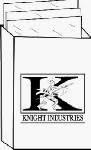 KNIGHT INDUSTRIES CORP 20X30 SSB 12PC20x30 SS Wind Glass