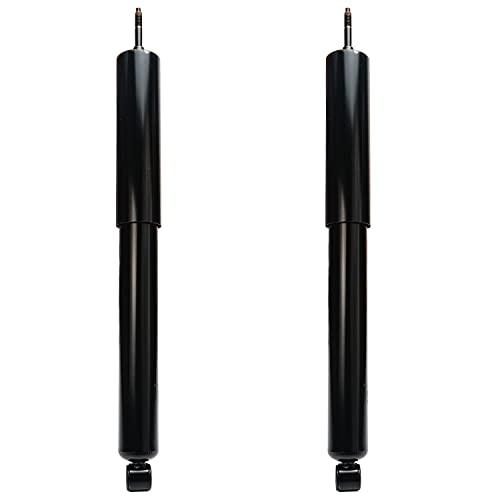 Image of Detroit Axle - 4WD Rear 2pc Shock Absorbers for 2000-2006 Toyota Tundra, 2 Shock Absorbers Assembly 2001 2002 2003 2004 2005 Replacement