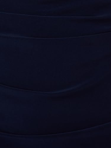 Image of Adrianna Papell Stretch Jersey Tuxedo Cocktail Dress with Shawl Collar