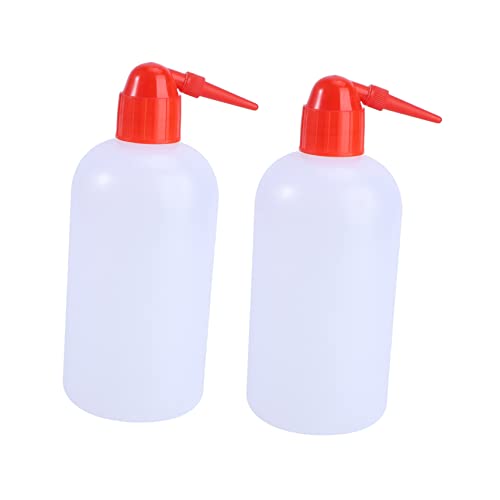 Glstoy 2Pcs Reptile Plus Water Bottle Reptiles Glass Containers Household Tools Squirt Bottle Reptile Water Bowl Drinking Fountain Lizard Water Feeder 500Ml Watering Cans Plastic Crawl #TOP6