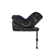 CYBEX Gold Kinder-Autositz Sirona Gi i-Size Plus inkl. Base, Ab ca. 3 Monaten bis 4 Jahre (Ab Geburt mit Neugeboreneneinlage), Max. 20 kg, 61 - 105 cm (Ab 40 cm mit Neugeboreneneinlage), Ocean Blue – Ansicht 9