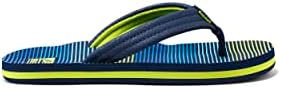 Reef Kids Boys Sandals, Kids Ahi, Aqua Green Stripe, 1 | Image 2