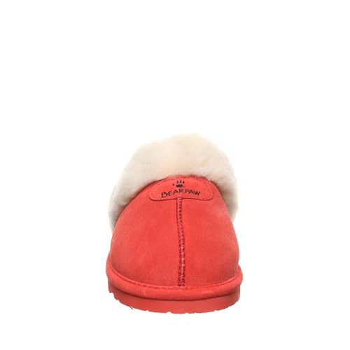 Image of BEARPAW Women's Loki Slip-On Slippers | Suede Upper | Comfortable Indoor & Outdoor Shoes for Women | Multiple Sizes & Colors