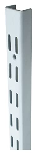 Image of RAB Slotted Channel Adjustable Double, Heavy Duty, Home Kitchen Shop (Code:- Sky CHNL Ivory, Size:- 4FT, Pack of 6 Pcs)