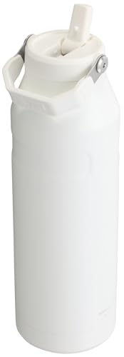Image of Stanley IceFlow Flip Straw 2.0 Water Bottle 50 OZ | Built-In Straw with Larger Opening | Lightweight & Leak-Resistant | Insulated Stainless Steel | BPA-Free | Frost
