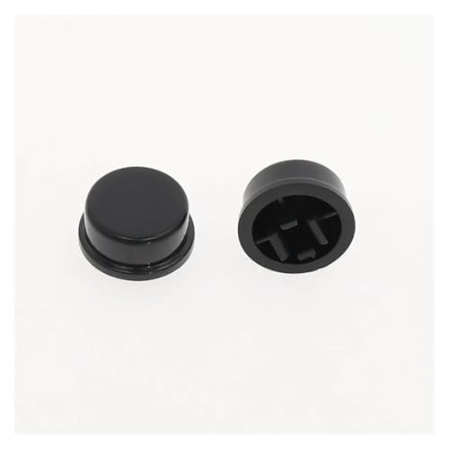 POWTAXBJGD 50pcs Round Tactile Button Caps Kits 9.58 * 5.1mm for 12 * 12 * 7.3mm Tact Switch(2)