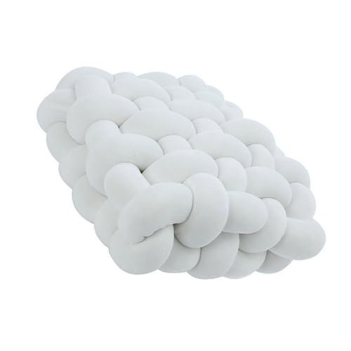 Cojín de suelo con nudos decorativo cómodo y mullido para sofá 6