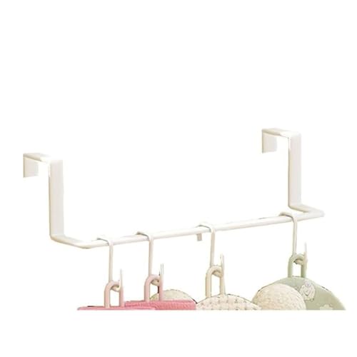 WAZUBC Radiator Towel Rail, Radiator Hanging Versatile Towel Rail with Hook 35cm Metal Hanging Radiator Towel Rail Punch-free Socks Clothes Drying Rack (White)